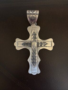 Rocki Gorman Sterling Cross Pendant
